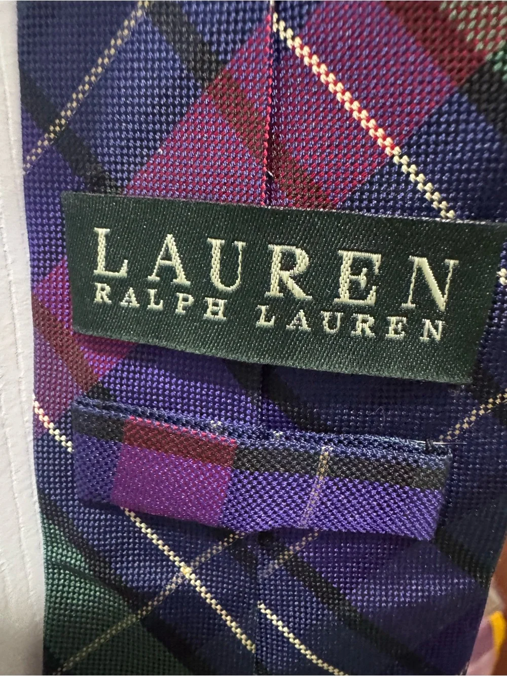 Ralph Lauren tartan plaid